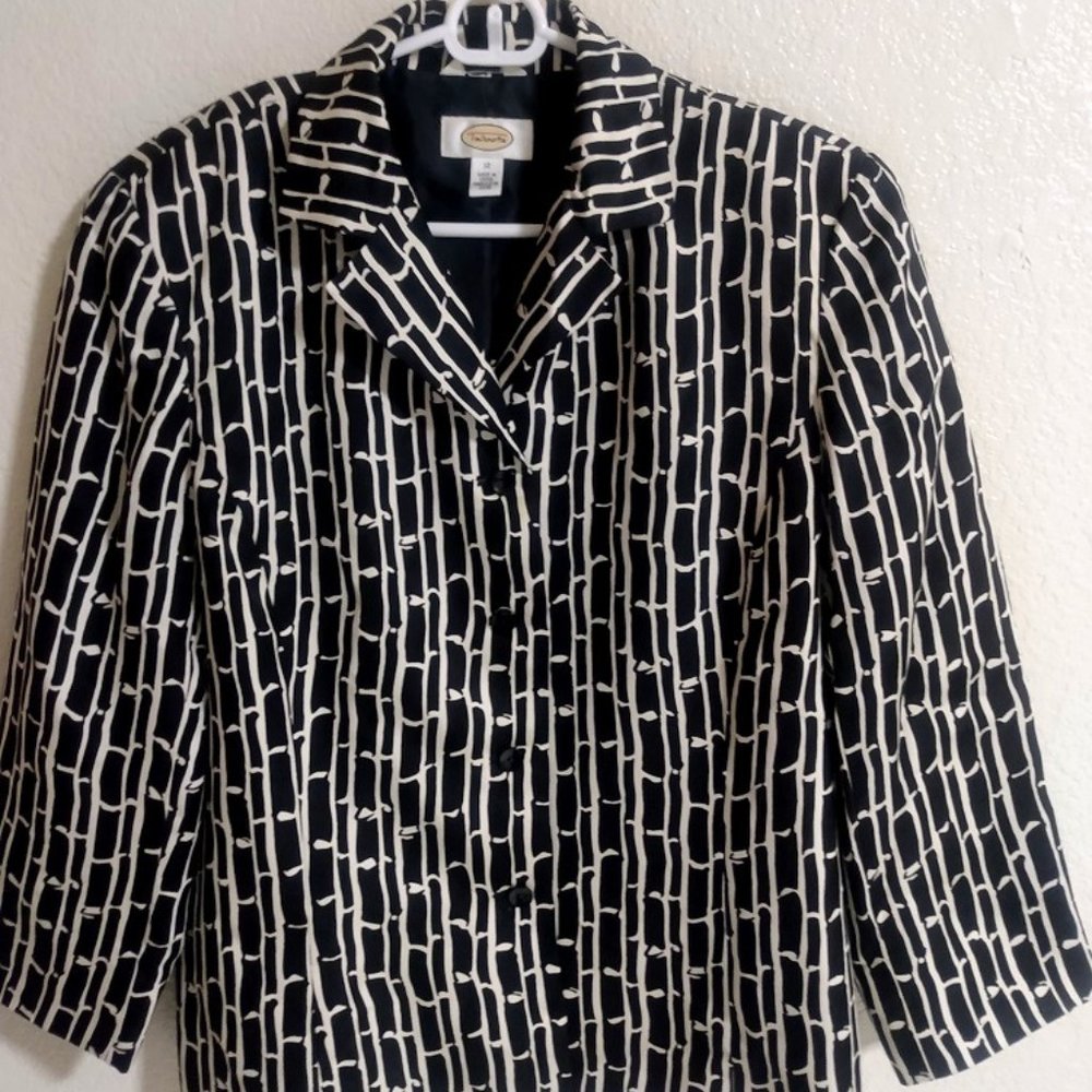 Talbots: Beautiful Lined Silk Jacket
